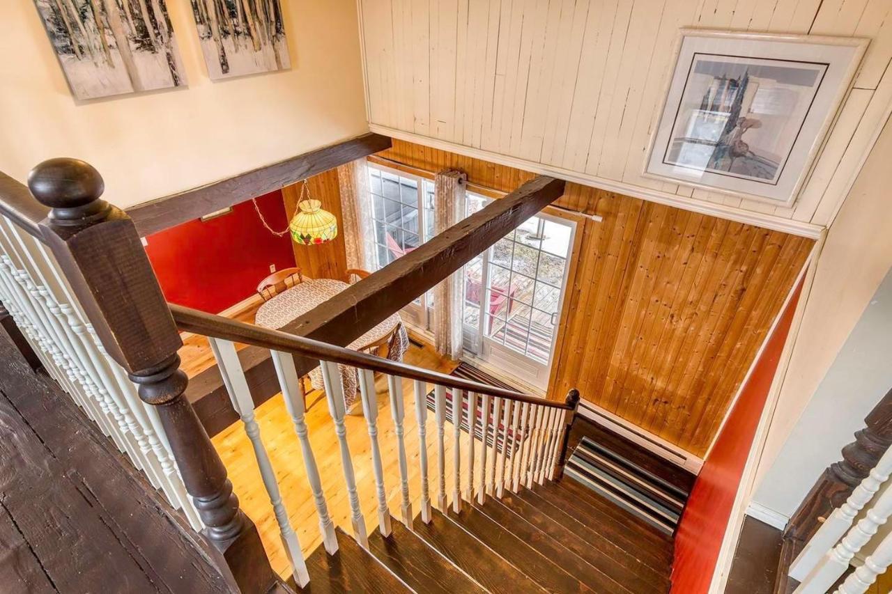 Chalet Centenaire Mauricie Villa Saint Roch de Mekinac Buitenkant foto