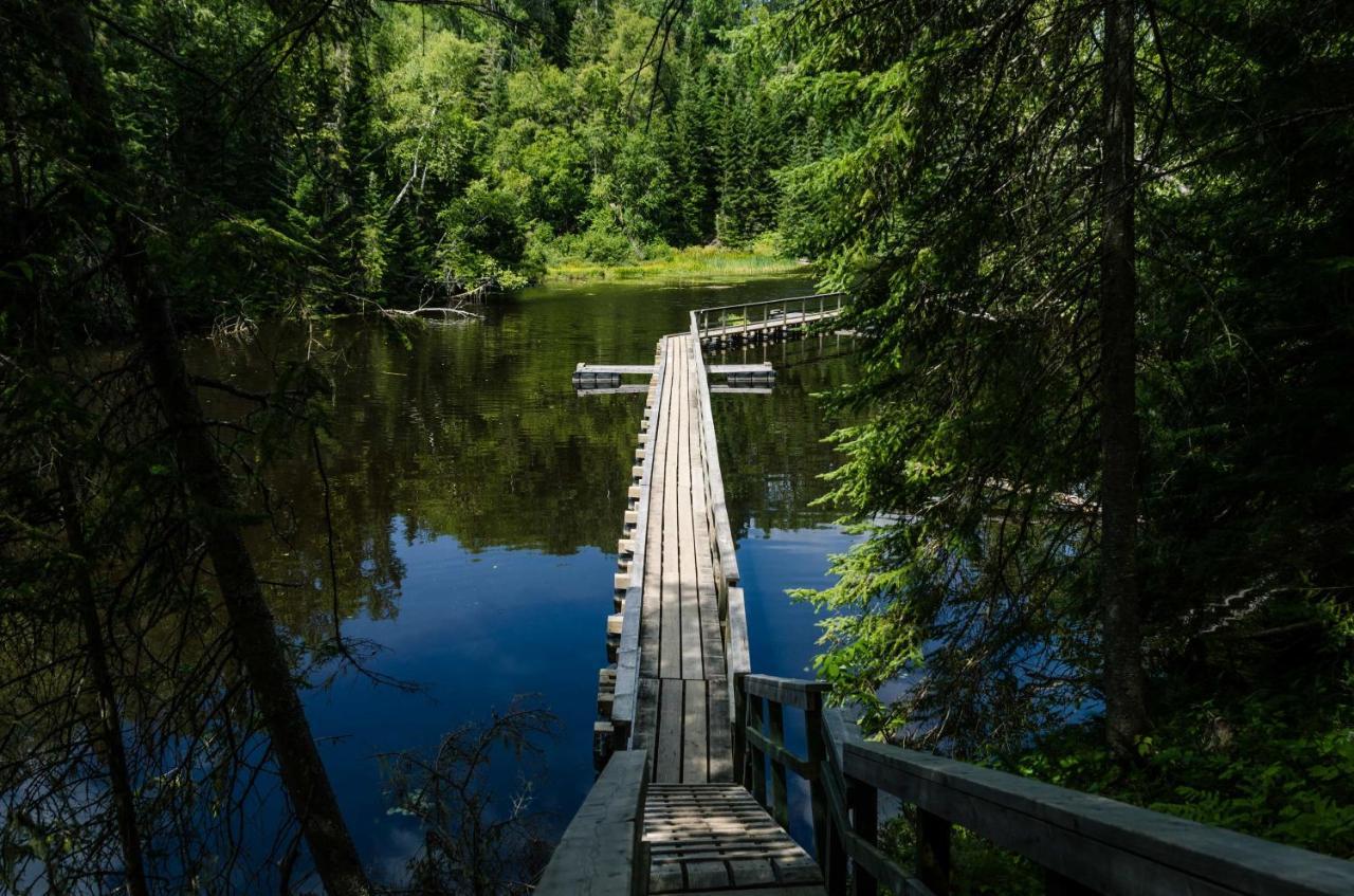 Chalet Centenaire Mauricie Villa Saint Roch de Mekinac Buitenkant foto
