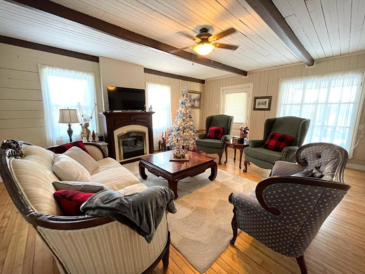 Chalet Centenaire Mauricie Villa Saint Roch de Mekinac Buitenkant foto