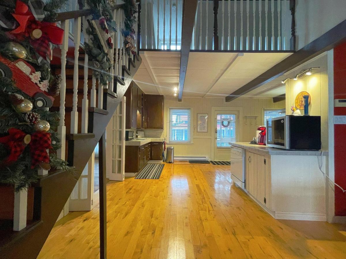 Chalet Centenaire Mauricie Villa Saint Roch de Mekinac Buitenkant foto